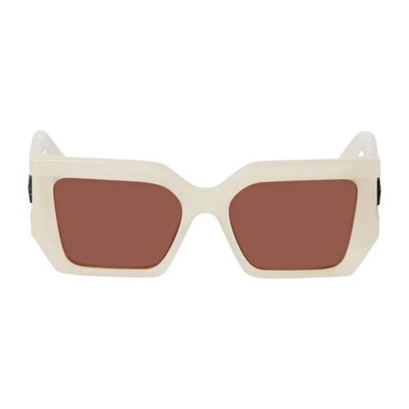 NWT OFF-WHITE BEIGE SUNGLASSES
